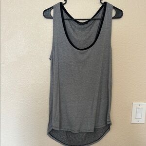 Gray Sleeveless Tank Top